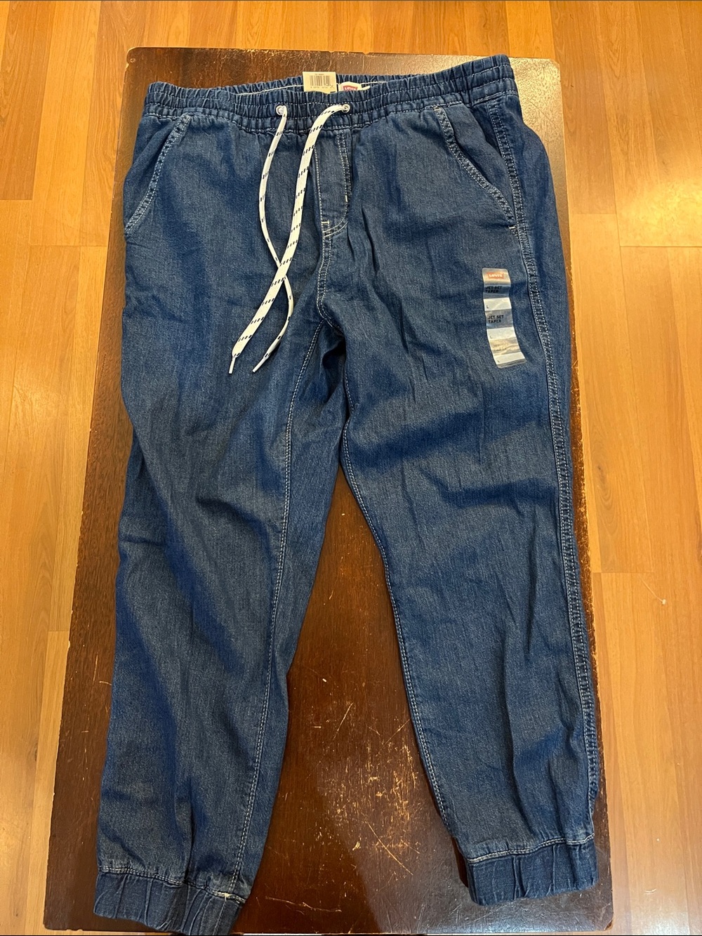 Brand New Levi’s Jet Set Taper Drawstring Denim Jogger Pants